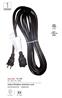 iCAN 12ft Indoor / Outdoor Extension Cord(Open Box)