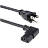 StarTech (PXT101L10) - Cordon d'alimentation standard à angle droit pour ordinateur de bureau