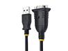 STARTECH 3FT USB TO SERIAL CABLE/RS232 ADAPTER