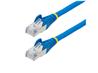 STARTECH 50FT BLUE CAT6A ETHERNET CABLE, SNAGLESS RJ45, 10G, 100W POE, S/FTP, LSZH, 27AWG PURE BARE COPPER, 500MHZ, SHIELDED NE