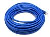 Câble de raccordement Ethernet Cat6A 24 AWG STP, 15 m, bleu, 15 m