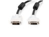ROCSTOR 10 FT DVI-D DUAL LINK MONITOR EXTENSION CABLE-M/F-DVI-D (25 PIN) MALE-DVI-D (25 PIN) FEMALE -FERRITE CORE ELIMINATES EM