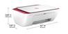 HP DeskJet 2842e Wireless Multifunctional Inkjet Printer, Chili Red