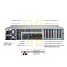 Serveur SUPERMICRO Mainstream A+ AS-2015A-TR 2U, AMD EPYC Raphael 4244P UP 6C/12T, MEM-DR532MD-UN48(x4)32 Go DDR5-4800 2RX8 ...