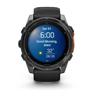 Garmin fenix 8 – 51 mm, AMOLED Slate Gray with Black Silicone Band