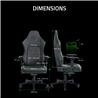 Razer Iskur V2 Gaming Chair - Black