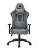 CORSAIR TC100 Fabric Gaming Chair, Relaxed Fit, Light Grey