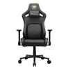 COUGAR Defensor Gold Gaming Chair Black/ Gold Leatherette