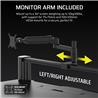 CORSAIR Platform 4 Height Adjustable Gaming Desk