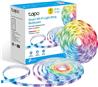 TP-Link Tapo RGBIC Smart LED Light Strip, 100 Color Zones RGBIC, Sync-to-Sound, 32.8ft Wi-Fi LED Strip Works w/Alexa & Google, 