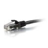 C2G Cat5e Snagless UTP Cable- Black 10ft