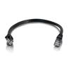 C2G Cat5e Snagless UTP Cable- Black 10ft