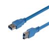 StarTech 6 ft SuperSpeed USB 3.0 Cable A to B Blue (USB3SAB6)