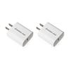 IOGEAR GearPower™ Compact USB-C 20W Charger, 2 Pack