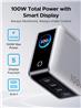 UGREEN Nexode Pro 100W Charger Smart Display  4-Port USB A + C