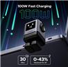 UGREEN Uno 100W USB C Charger, Nexode Robot GaN Charger Block 4 Port