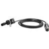 SHURE WL185M Low-Profile Cardioid Lavalier Microphone, Black