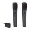JBL PartyBox Wireless Mic Set of 2, Black