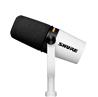 SHURE MV7+ Microphone pour Podcast, Blanc