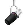 SHURE MV7+ Microphone pour Podcast, Blanc