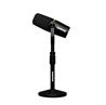 SHURE MV7+ Microphone pour Podcast avec bonette/trépied/câble, Noir