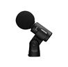 SHURE MV88+ Micro condensateur stéréo avec cables USB-A et USB-C, Noir
