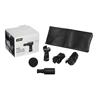 SHURE MV88+ Micro condensateur stéréo avec cables USB-A et USB-C, Noir