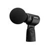 SHURE MV88+ Micro condensateur stéréo avec cables USB-A et USB-C, Noir