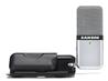 SAMSON Go Mic Portable USB Condenser Microphone, Silver