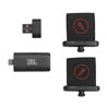 JBL EasySing Mics Deux microphones alimentés par l’IA, Noir