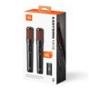 JBL EasySing Mics Deux microphones alimentés par l’IA, Noir
