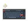 Keychron V1 Max Swappable RGB Backlight Banana Switch - Black - Knob Version