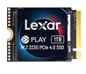 Lexar Play 1TB M.2 2230 PCIe Gen4x4 NVMe SSD(Open Box)