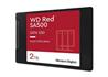 WD Red SA500 2TB SATAIII Read: 560MB/s; Write: 530MB/s SSD