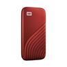 WD My Passport 1 To USB 3.2 Gen 2 rouge SSD externe