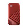 WD My Passport 1 To USB 3.2 Gen 2 rouge SSD externe