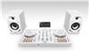 PIONEER DJ DDJ-FLX4 2-Channel DJ Controller, White