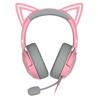 RAZER Kraken Kitty V2 USB Wired RGB Headset - Quartz Pink