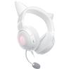 RAZER Kraken Kitty V2 USB Wired RGB Headset - White