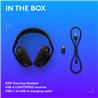 LOGITECH G321 LIGHTSPEED Wireless Bluetooth Gaming Headset - Black