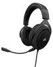 CORSAIR HS50 STEREO Gaming Headset, Carbon (CA-9011170-NA)(Open Box)