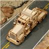 ROKR 3D Wooden Puzzle,Heavy Truck,Perfect Gift,1:40 Scale Model