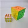 Moyu Meilong Speed Cube 3x3 Stickerless, Smooth 3D Puzzle Magic Toy