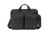 KINGSLONG 17.3" Stylish Laptop Briefcase, Bubble Soft Case, Black