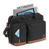 SOLO DUANE 15.6 HYBRID LAPTOP BACKPACK/ BRIEFCASE - BLACK/TAN