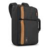 SOLO DUANE 15.6 HYBRID LAPTOP BACKPACK/ BRIEFCASE - BLACK/TAN