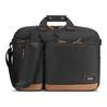 SOLO DUANE 15.6 HYBRID LAPTOP BACKPACK/ BRIEFCASE - BLACK/TAN