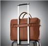 SAMSONITE Classic Leather 15.6" Toploader, Cognac