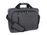 ROOTS 15.6" Laptop briefcase w/ RFID, Tablet Pocket & USB port, Grey