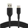 Belkin USB-C to USB-A Cable (2m / 6.6ft) (CAB001bt2MBK)